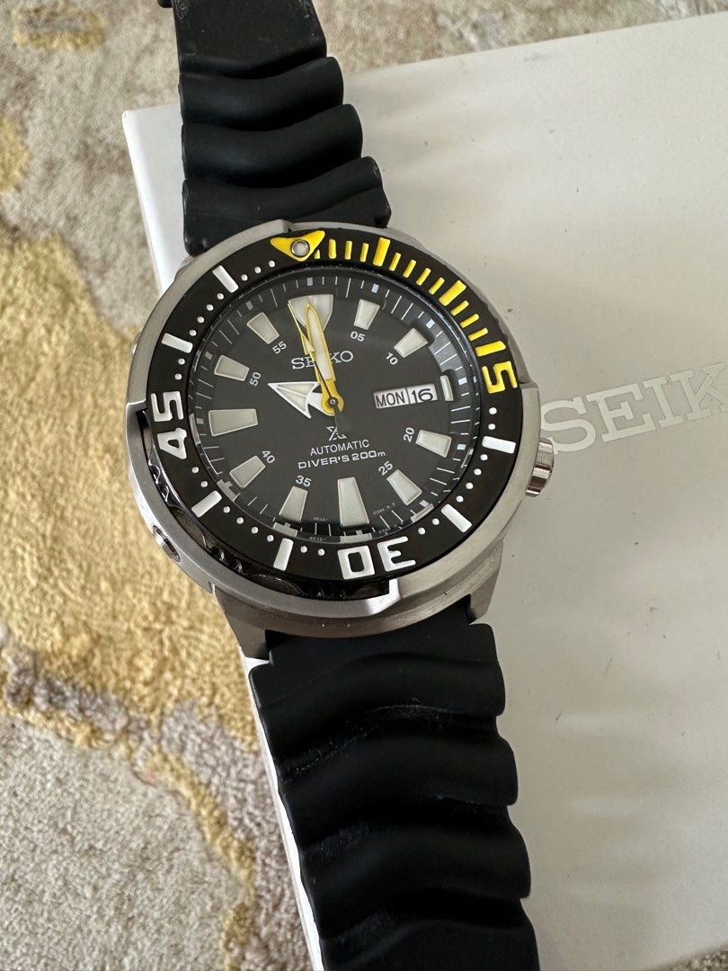 Seiko yellow best sale fin tuna