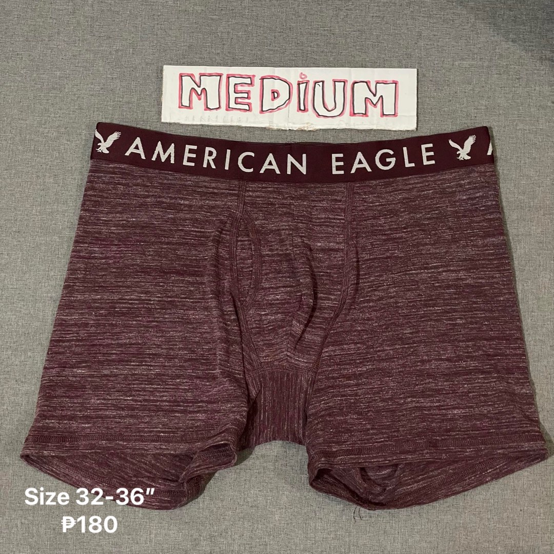 Size 32-36” AMERICAN EAGLE Boxer Brief, Men's Fashion, Bottoms, Underwear  on Carousell