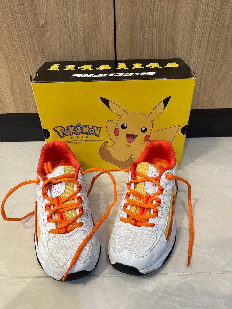Skechers d'lites orange cheap