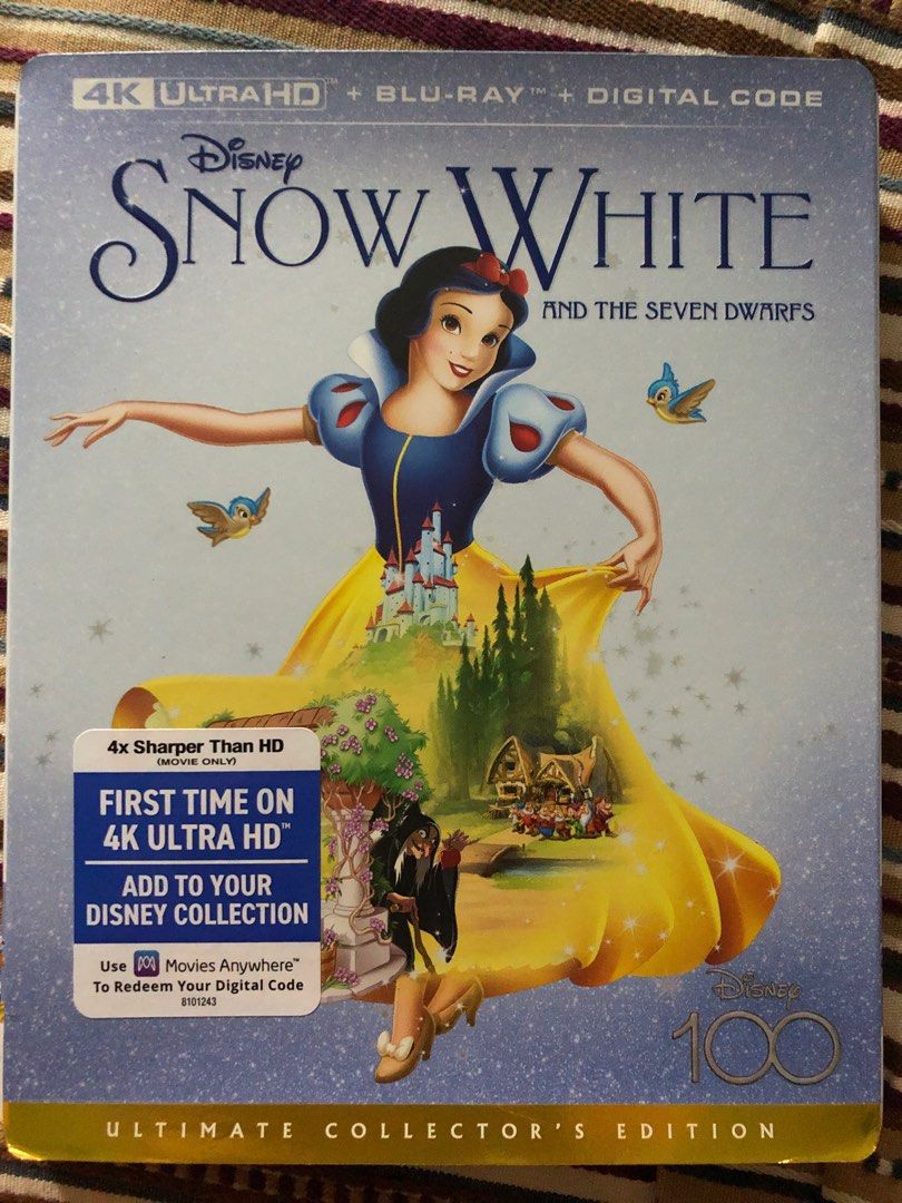 Snow White and the Seven Dwarfs' 4K Blu-ray Edition: Where to Buy