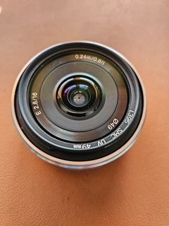 Sony lens 16 mm F2.8 for E-mount