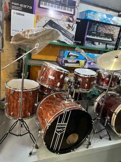 Steely Drums set