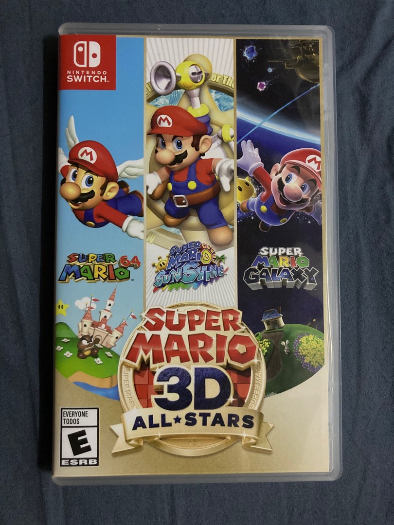 Nintendo Switch Cartoon Gamesuper Mario 3d All-star Collection