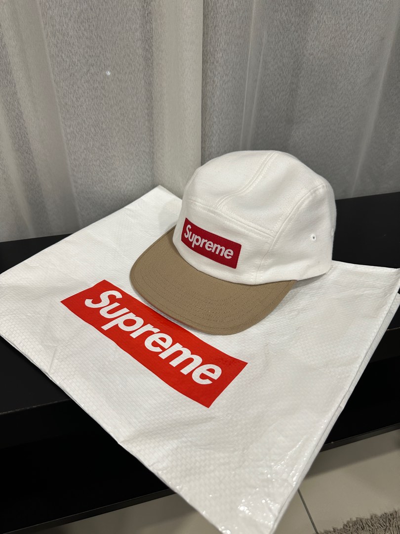 Supreme camp 2025 cap white