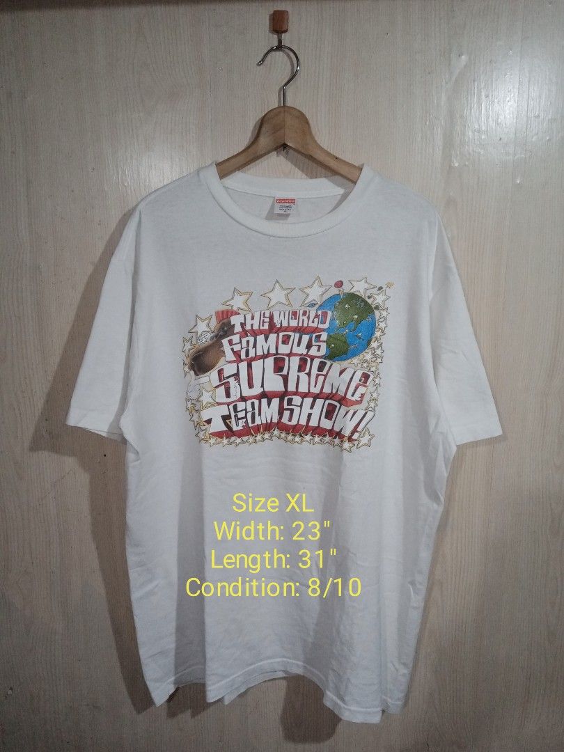 Supreme x Joe Cool SS07 shirt Men s Fashion Tops Sets Tshirts