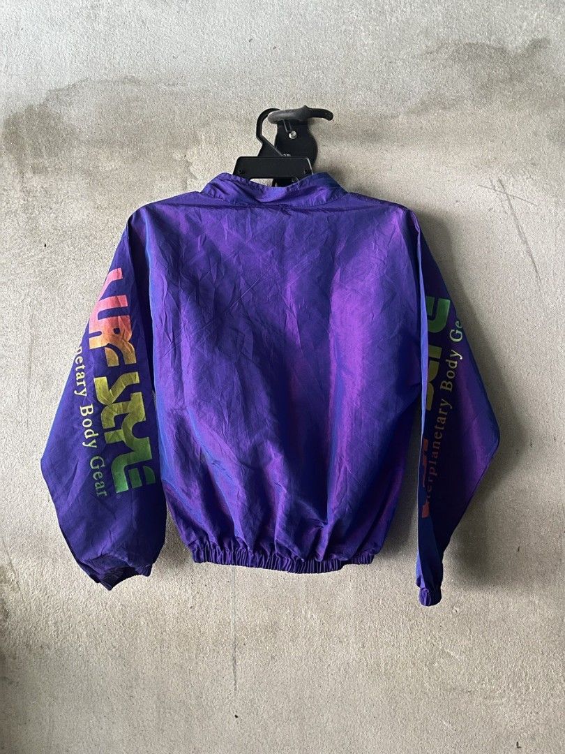 Surf style purple sale windbreaker