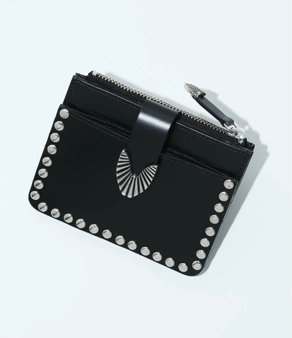 TOGA ARCHIVES Leather wallet studs 真皮卡包, 預購- Carousell