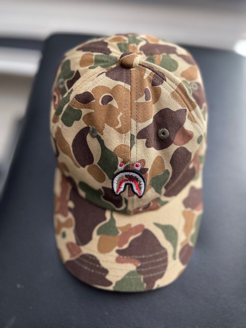 Harga topi bape shark top original