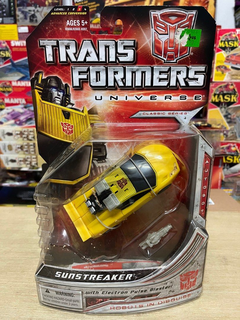 Transformers robots in disguise sunstreaker deals