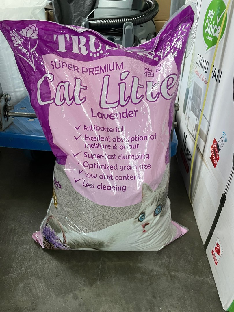 Trustie Cat Litter 10KG (Lavender), Pet Supplies, Health & Grooming on