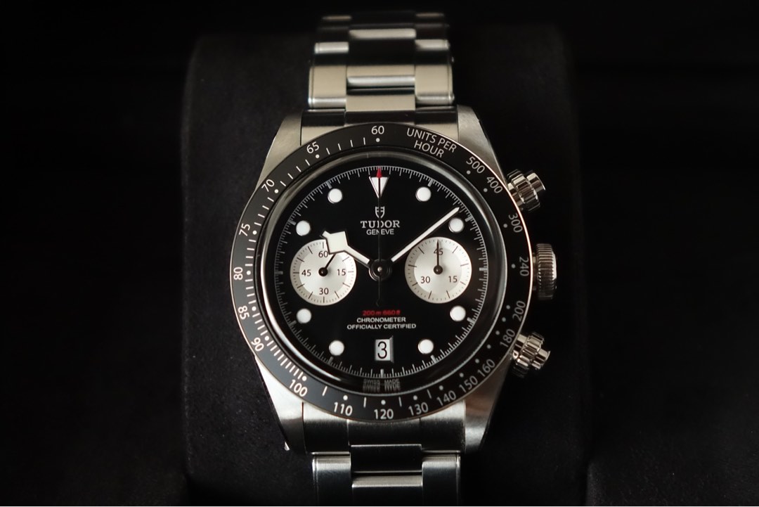 Tudor Black Bay Chrono Reverse Panda 79360N, Luxury, Watches on Carousell