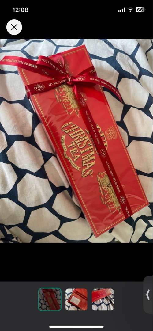 TWG Christmas Tea, Food & Drinks, Beverages on Carousell