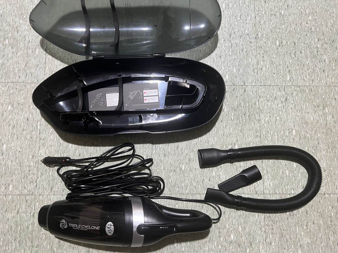 TYLR PORTABLE CAR VACUUM CLEANER 12V, TV & Home Appliances, Vacuum