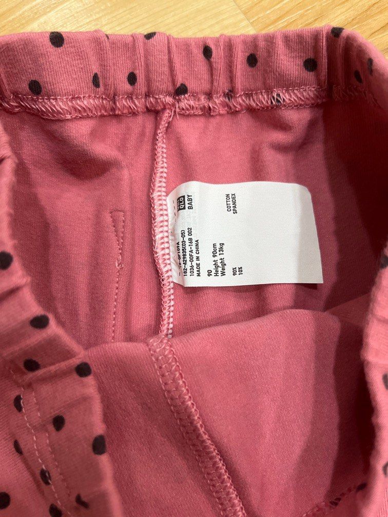 Uniqlo Girls Leggings Size 90 Babies Kids Babies Kids