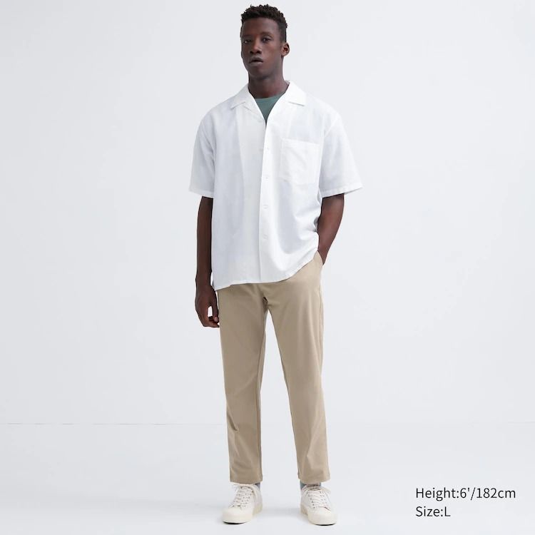 UNIQLO Ultra Stretch DRY-EX Tapered Pants, Men's Fashion, Bottoms
