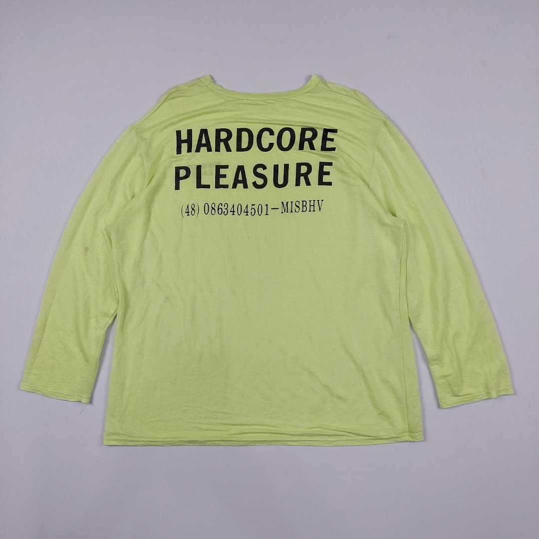 Unsigned - MISBHV - Mesh Longsleeves (Category: Luxury Apparel) located in Dasmarinas. Submitted by F_A_Q (Listing ID 1270947089, Image 2). Description: Size : Medium frame - 22 In. Width - 26.5 In. Length - 18 In. Shoulder ( Pit to pit ) - 20 In. Sleeve length - 22 In. Hem 9/10 Overall usage Note : Has a unnoticeable pin hole on right part of the shoulder. Please details precisely. - 100% Polyamade.