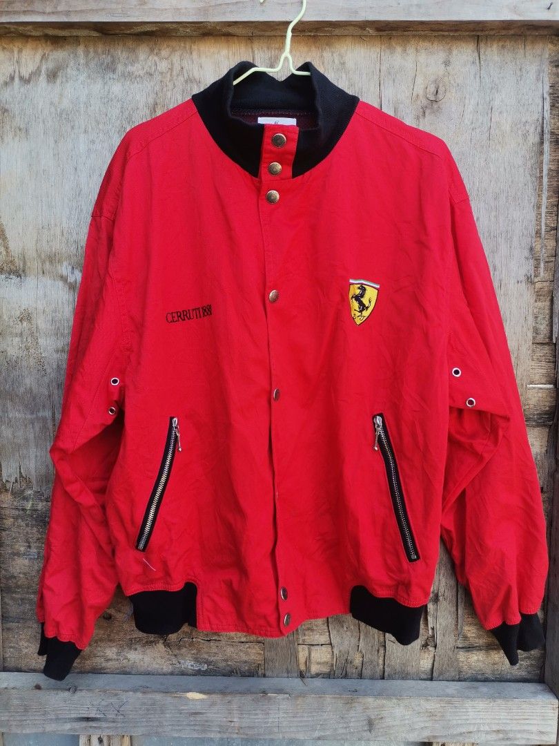 Vintage Ferrari Cerruti 1881 Jacket Hobbies Toys Memorabilia Collectibles Vintage Collectibles on Carousell