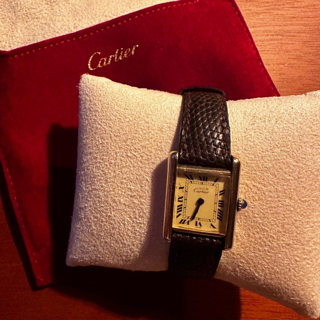 Cartier tank vintage top watch