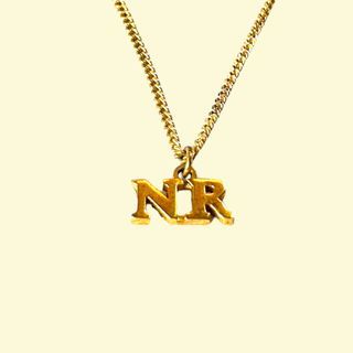 Vintage Nina Ricci NR Monogram Necklace