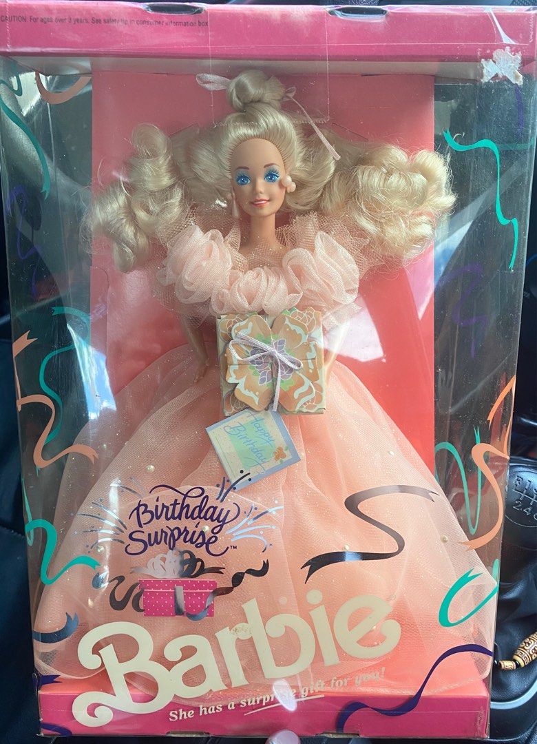 VINTAGE RARE BIRTHDAY SURPRISE BARBIE 1991 NEW NRFB, Hobbies & Toys, Toys & Games on Carousell