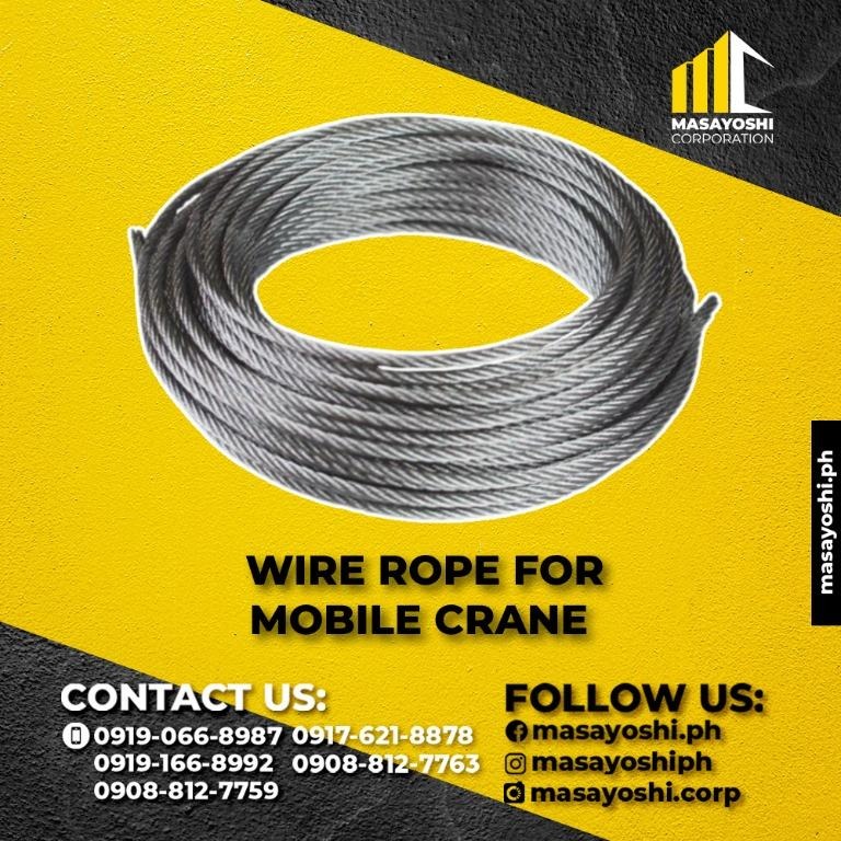 Wire Rope for Mobile Crane | Ropes | Rigging | Fall Protection | Wire ...