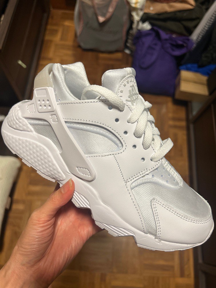 Women s Nike Air Huarache white pure platinum Women s Fashion Footwear Sneakers on Carousell