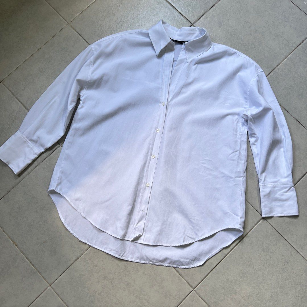 Zara white shirts
