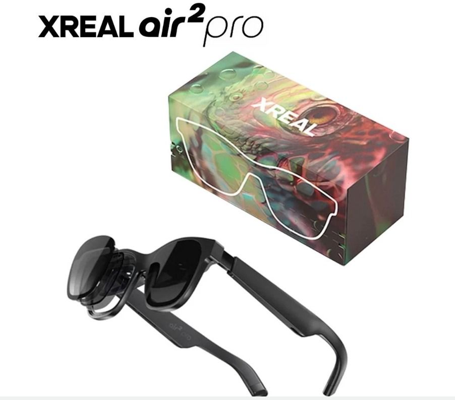 XREAL air² 大き スマートグラス レッド/ブラック