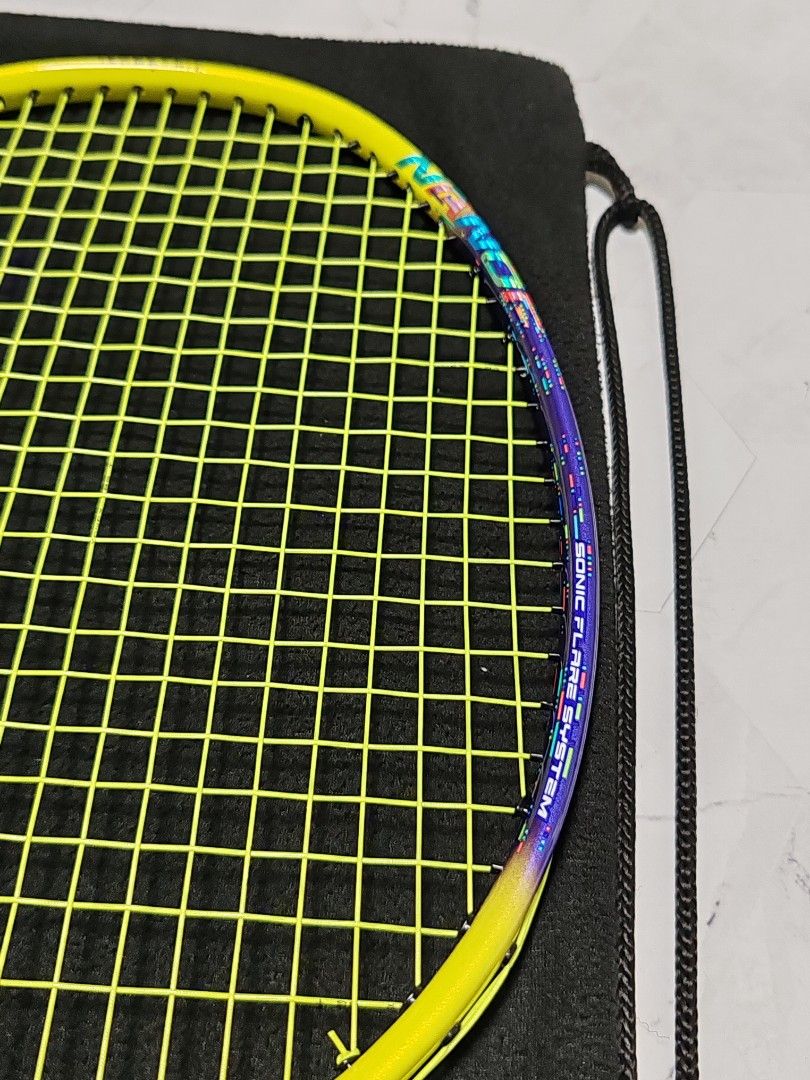 Yonex Nanoflare 002 Clear Badminton Racket, Sports Equipment, Sports ...