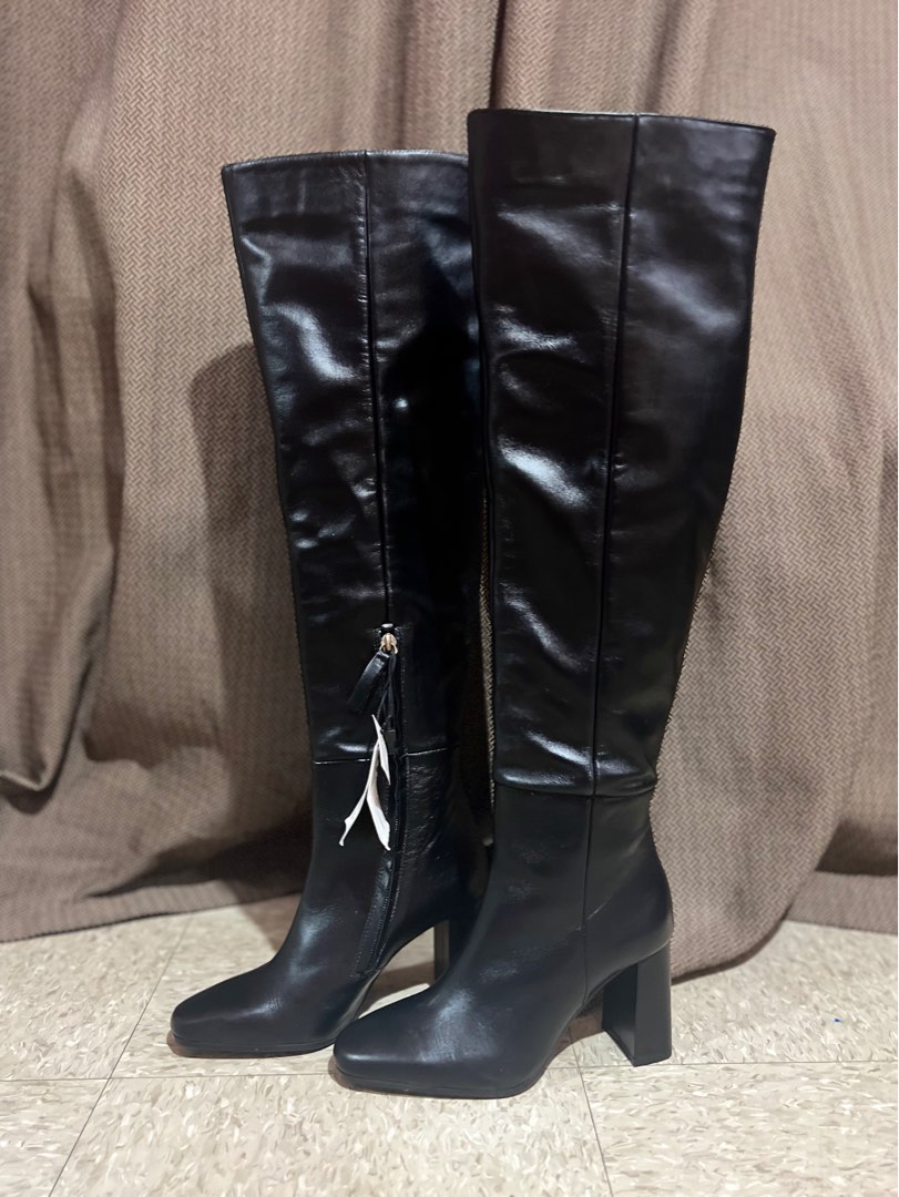 zara boots leather