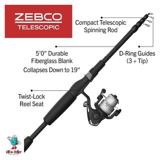 Affordable telescopic rod reel For Sale