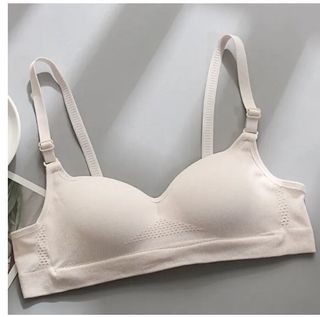 Teenage Girl Sling Training Bra Soft Cotton Cute Bralette Underwire A cup  Underwear for Puberty Girls
