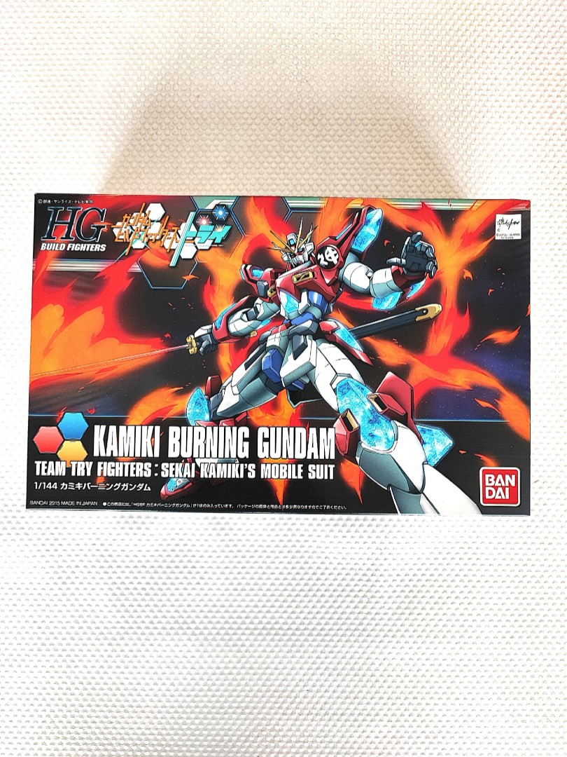 1 144 Hg Kamiki Burning Gundam Bandai Hobbies Toys Toys Games On