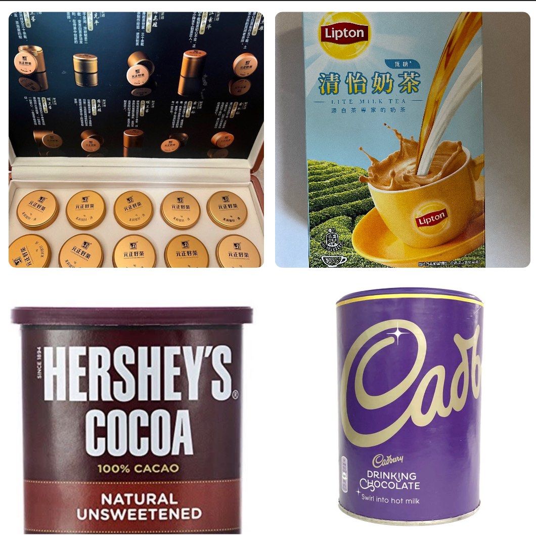 全場最平減至$40 英國Cadbury吉百利棉花糖朱古力粉/ 立頓 Lipton 清怡奶茶低糖 / Hershey's 無糖可可粉 , 嘢食 ...