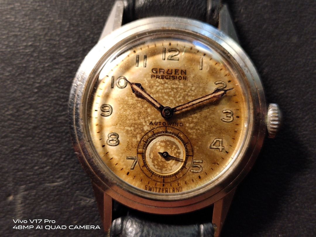 1940s Gruen Bumper Auto Mechanical Watch