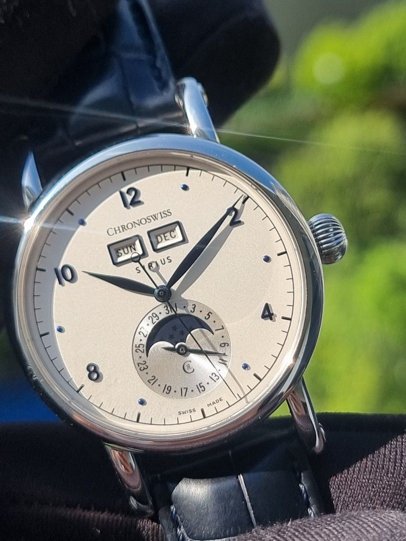 Chronoswiss sirius chronograph moon phase store