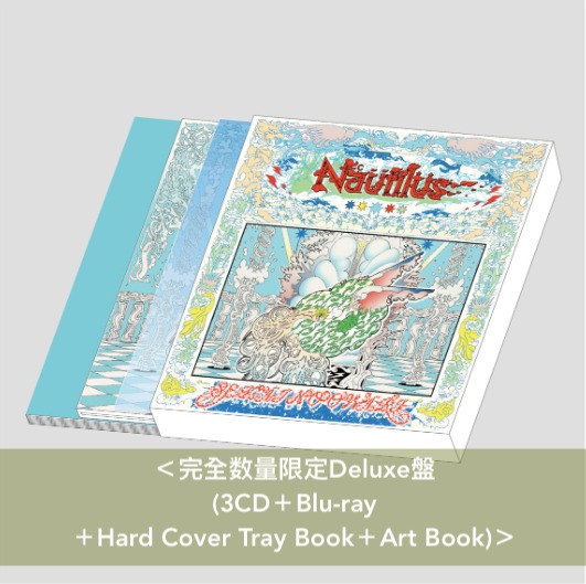 預訂] SEKAI NO OWARI 第7張原創專輯《Nautilus》＜完全数量限定