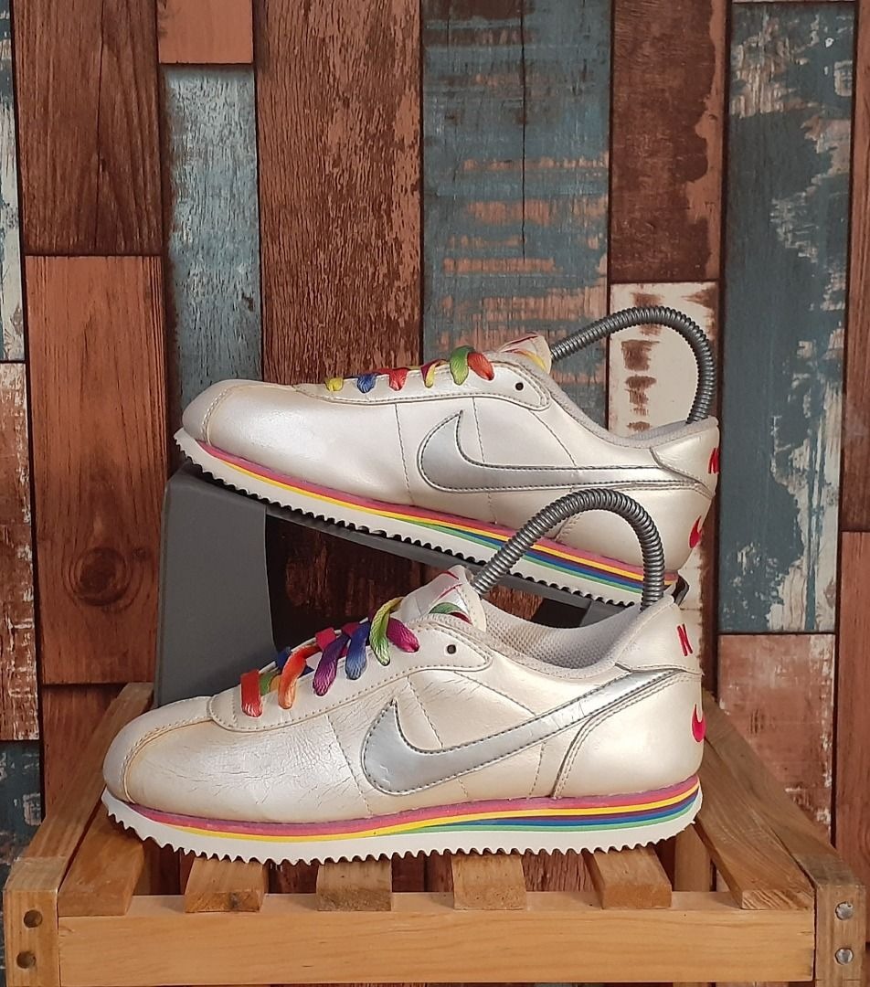 Nike cortez rainbow store