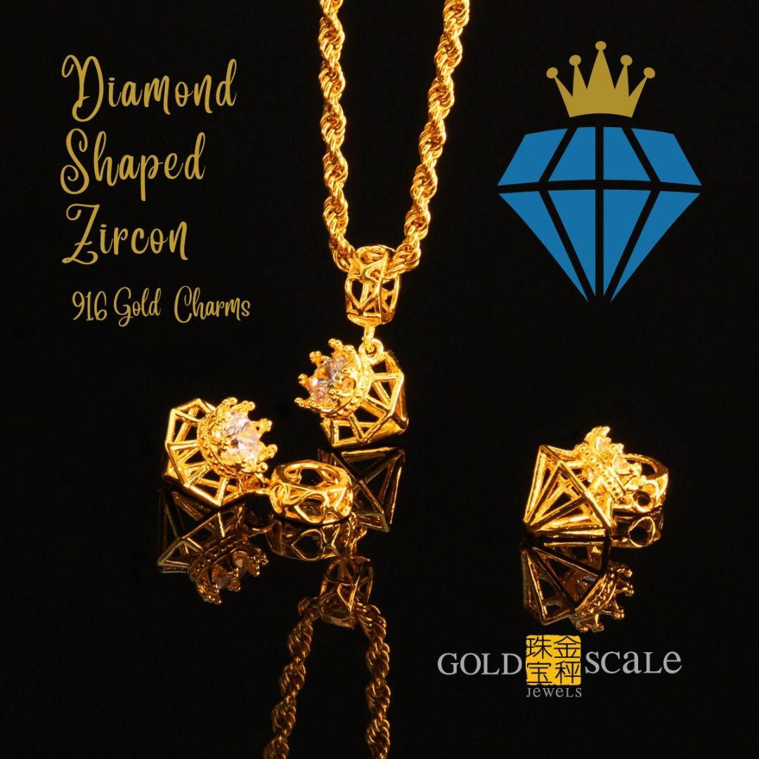 Mens gold charms for on sale necklace