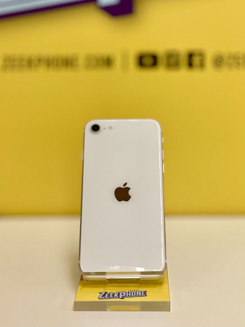 99.9%新iPhone SE2 128GB 白色| 6個月保養| 分期付款, 手提電話, 手機