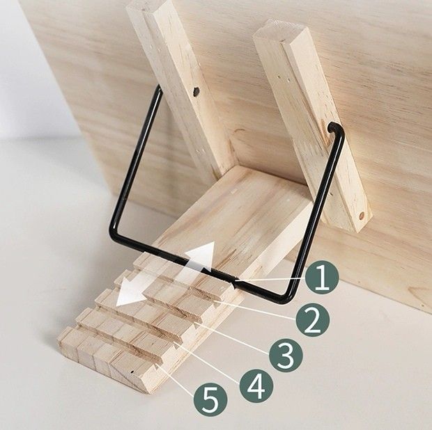 松木閱讀支架, 松木平版支架, 閱讀支架|Pine wood lap top stand