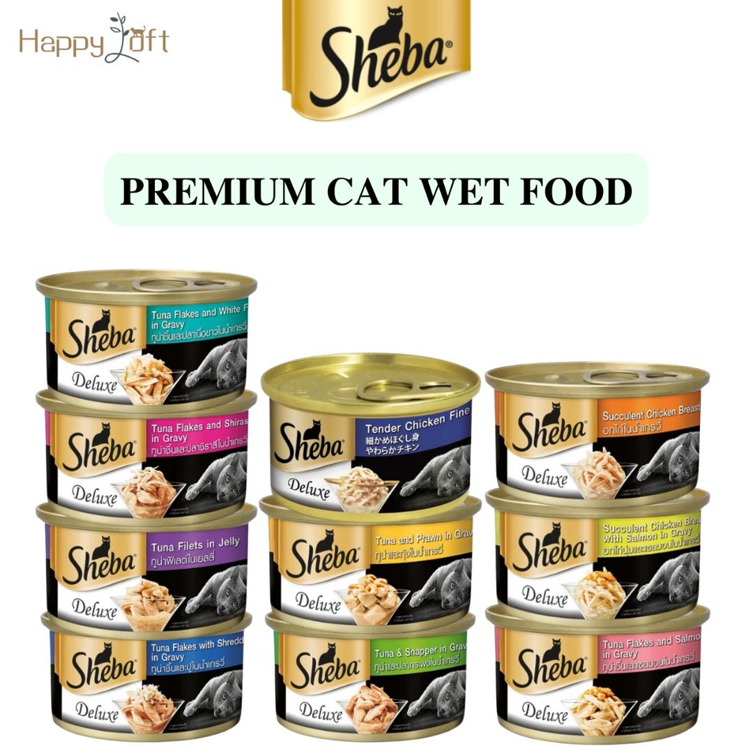 Sheba Premium Wet Food Canned Food