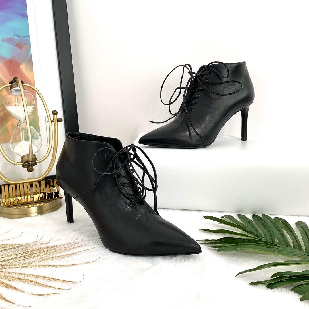 Ysl gold boots on sale