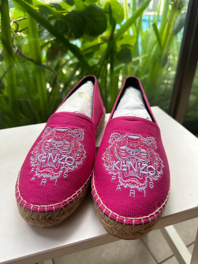 Kenzo Espadrilles Hot pink Women s Fashion Footwear Flats