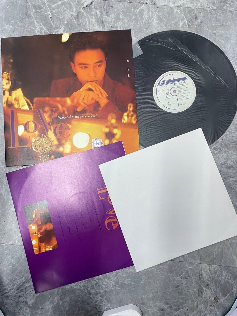 李克勤「Love」初回版 レコード LP