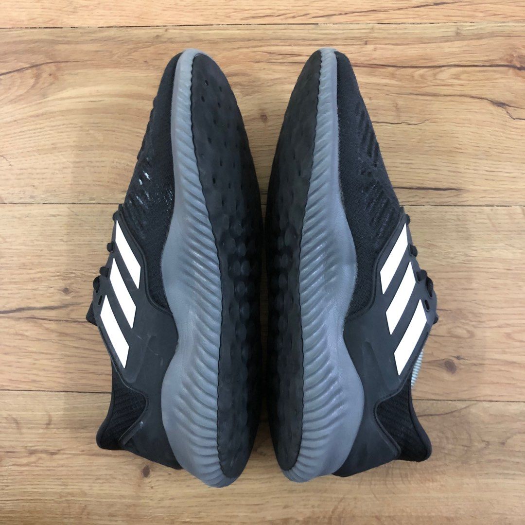 Adidas alphabounce triple sale black on feet
