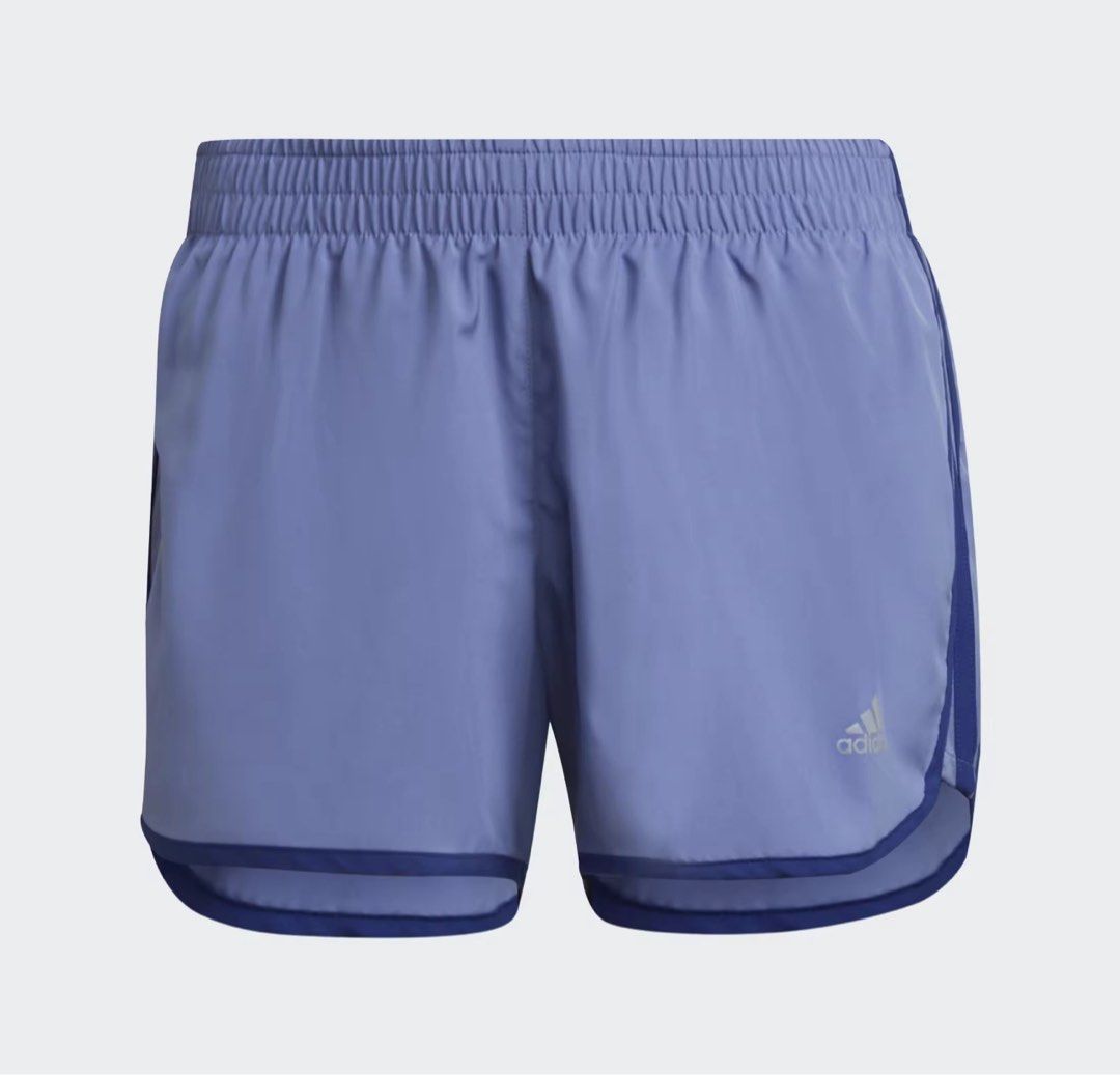 🎀adidas RUNNING Marathon 20 Shorts Women Purple H31063🎀I