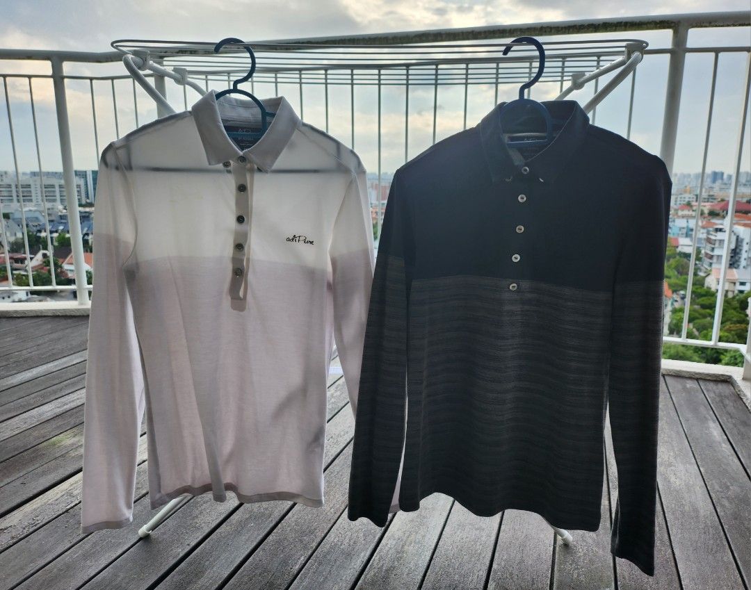 Puma long discount sleeve golf shirts