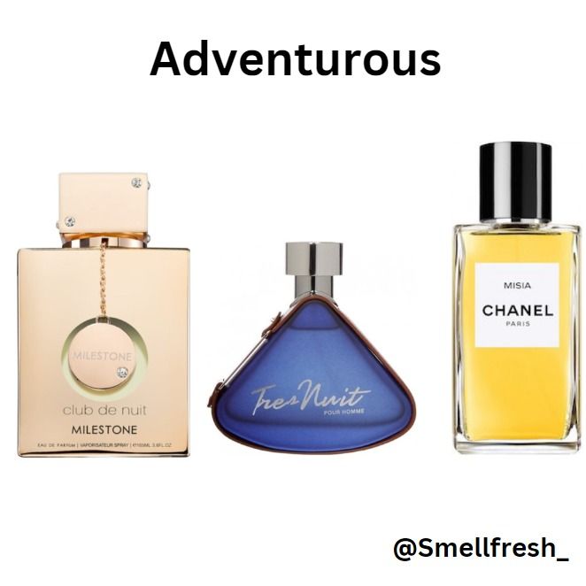 Adventurous Perfumes Decant Armaf Club De Nuit Milestone EDP