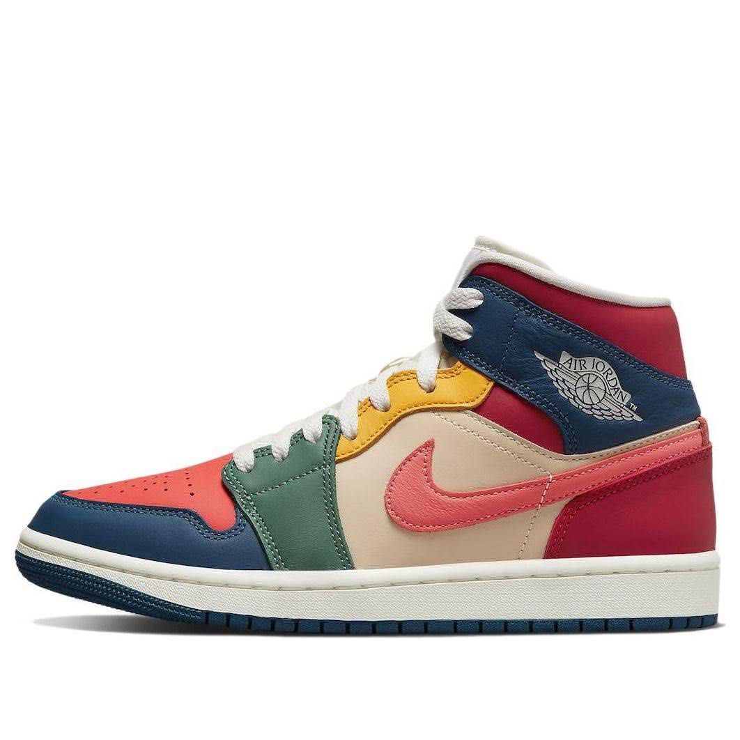 Air Jordan 1 Mid SE Multi Color Women s Fashion Footwear